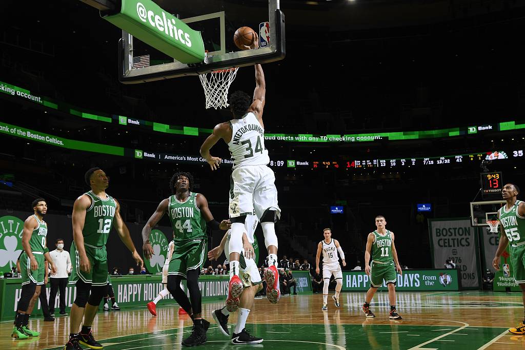 NBA揭幕戰：凱爾特人122-121雄鹿，凱爾特人絕殺贏勝