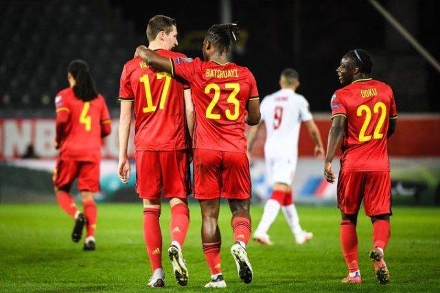 欧洲预选赛果：比利时8-0大胜白俄罗斯勇登榜首