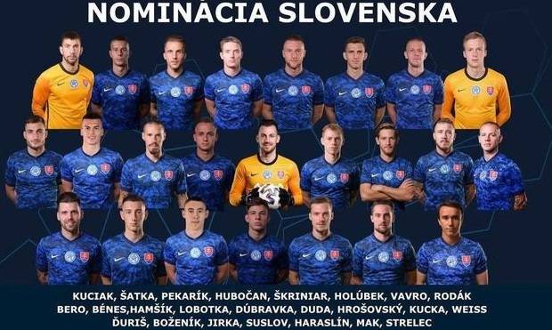 斯洛伐克欧洲杯大名单