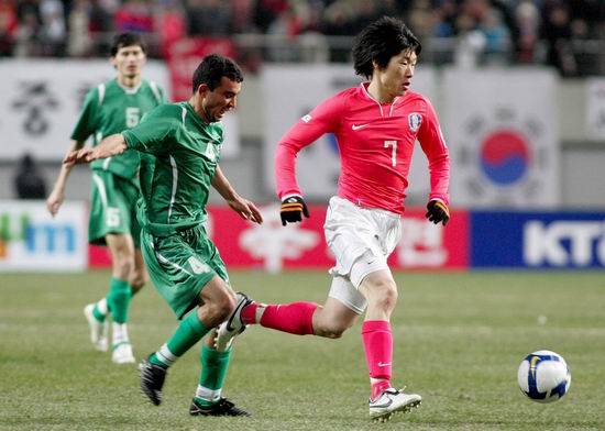 韩国vs土库曼斯坦，韩国夺下开门红强势来袭