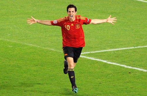 2008年欧洲杯赛事回顾： 西班牙VS意大利，西班牙4-2点
