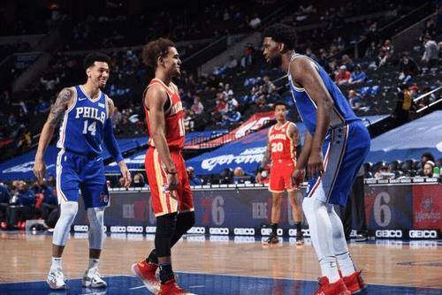 NBA賽后戰(zhàn)報(bào)：76人127-111老鷹，大帝準(zhǔn)三雙拿下比賽