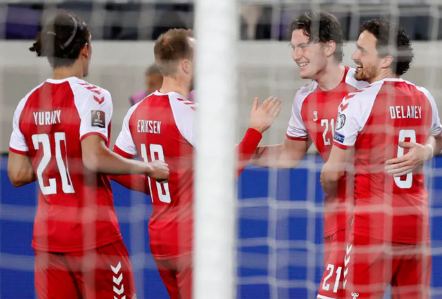 欧洲杯赛后：丹麦1-2比利时，比利时强势逆转