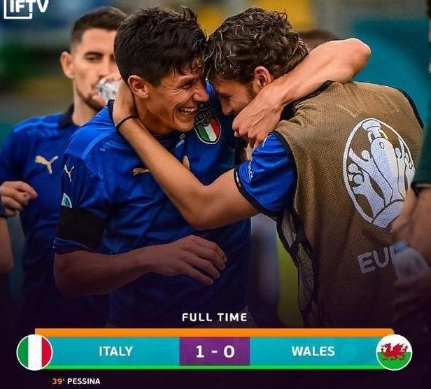 意大利1-0威尔士