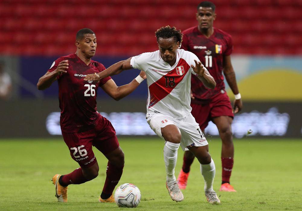 秘鲁1-0淘汰委内瑞拉，卡里略一击制胜