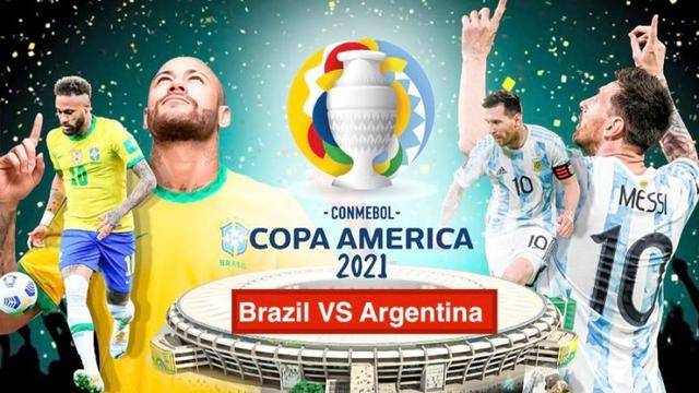 美洲杯最终决赛：巴西vs阿根廷，美洲最强对决，火力全开