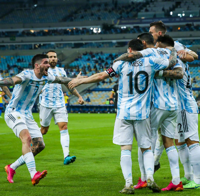 美洲杯战报：阿根廷1-0巴西，梅西圆梦夺冠！