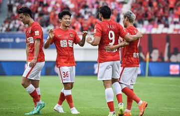 中超賽果：廣州隊(duì)2-0河南嵩山龍門(mén)，廣州隊(duì)鎖定爭(zhēng)冠組名額