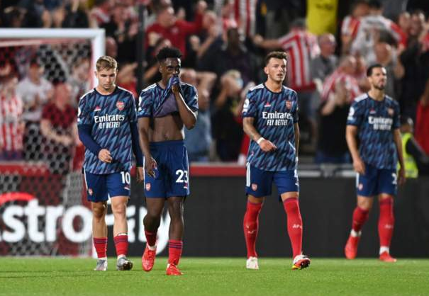 阿森纳0-2不敌升班马布伦特福德，新赛季首战遭遇开门黑