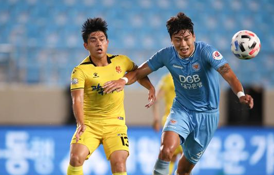 韓k聯(lián)：仁川聯(lián)隊(duì)2-0大邱FC，大邱FC遭遇五連敗