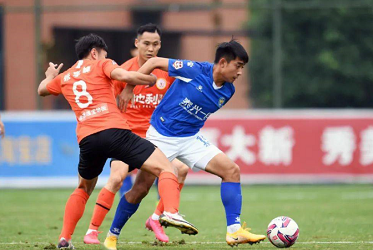 2021赛季<a href='https://www.junhuilaowu.com/news/tag/1084661/p/1.html' style='color: blue;'>中甲联赛第一阶段</a>前5轮赛程的比赛结果