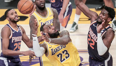 NBA前瞻：洛杉磯湖人vs菲尼克斯太陽，湖人隊(duì)能否主場雪恥