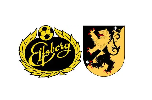 瑞典超埃尔夫斯堡足球俱乐部的球衣和球队队徽