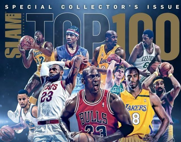 NBA七十五大球星排行榜，看看有没有你喜欢的球星上榜