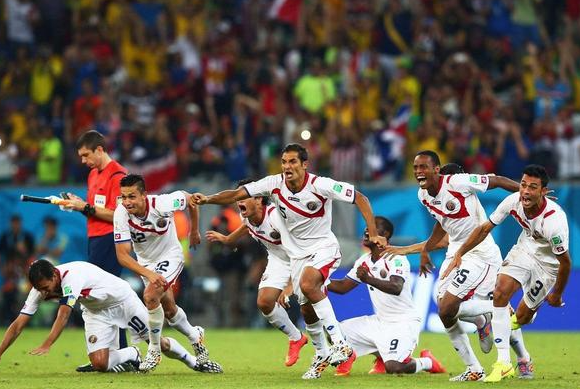 哥斯达黎加国家队世界杯总记录