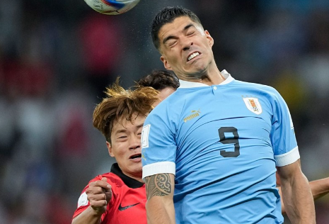 乌拉圭0-0韩国，世界杯小组赛H组无球战平