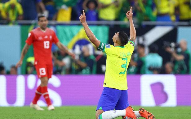 世界杯战报：巴西1-0瑞士，维尼修斯进球被吹