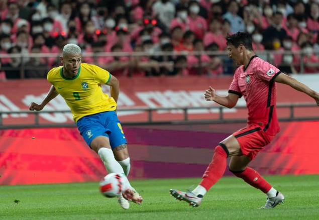 世界杯：巴西vs韩国，韩国对上五星巴西还会有机会吗