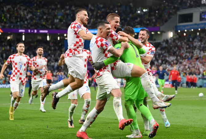 克罗地亚晋级2022年世界杯八强