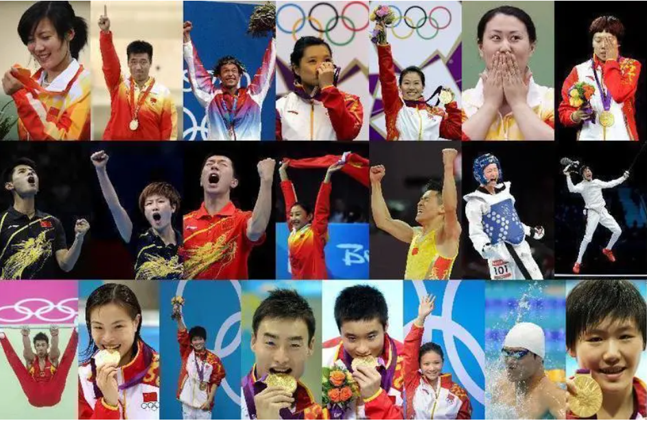 中国奥运星有哪几个