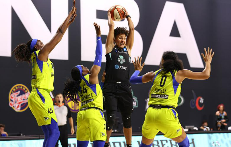 WNBA：纽约自由人VS达拉斯飞翼，本场比赛是一场焦点赛事