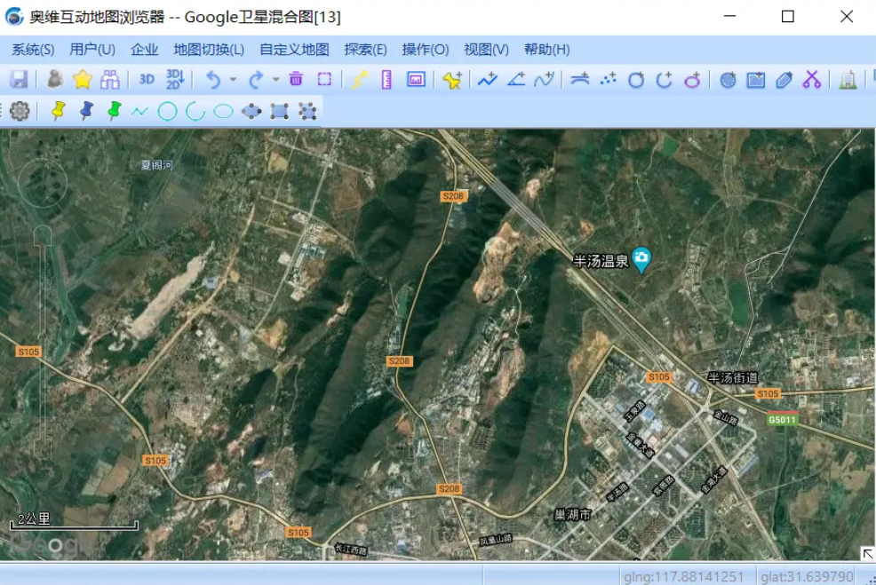 奥维地图怎么显示实景?奥维互动地图怎么看实景?