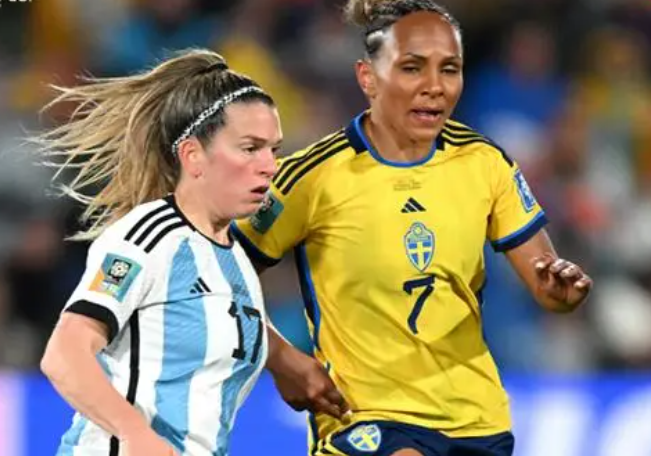 阿根廷女足0-2瑞典女足