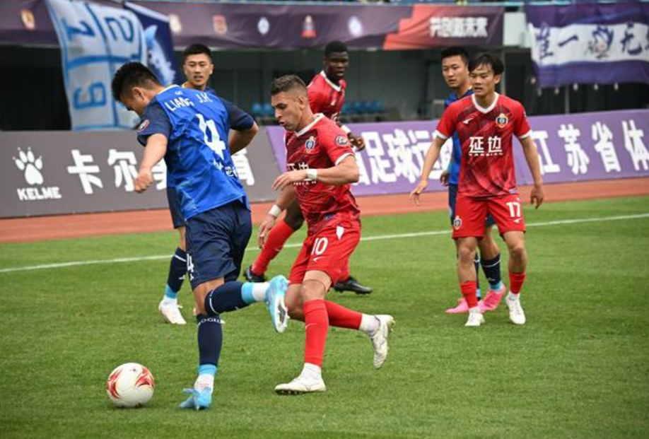 2023中国甲级联赛第23轮：无锡吴钩4-1苏州东吴