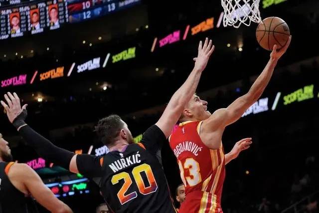 今日NBA战报：特雷-杨砍下32分，老鹰队主场战胜太阳队