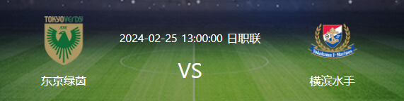 东京绿茵vs横滨水手：日职联免费直播在线观看-J1体育