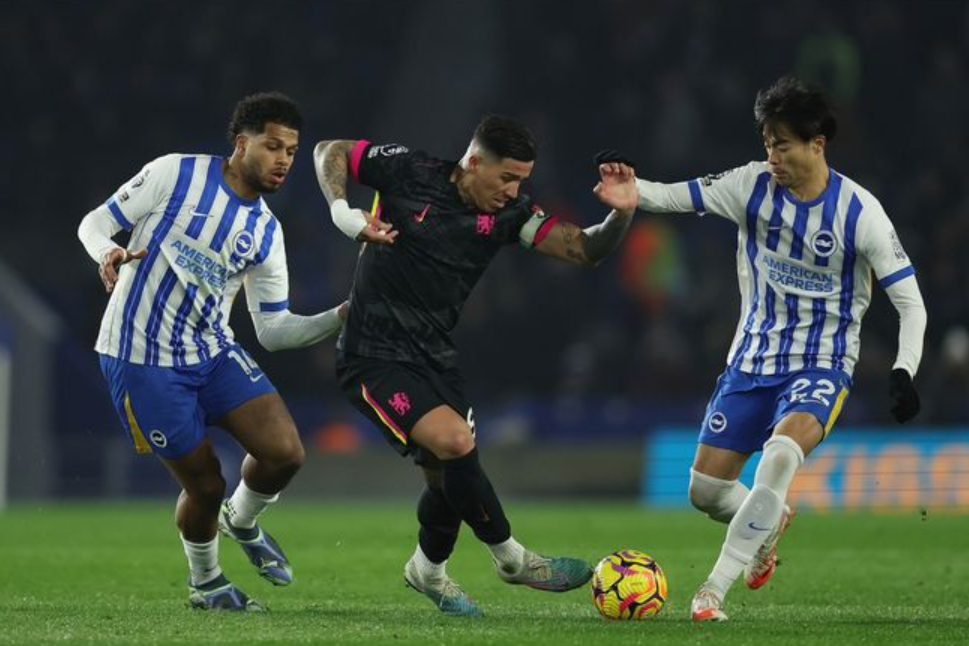 英超直播:布莱顿3-0切尔西,三笘薰破门&明特梅开二度