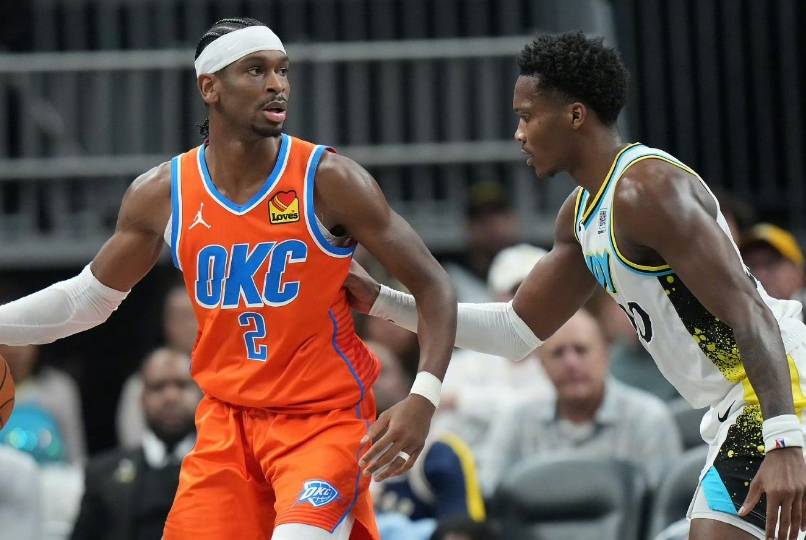 NBA总决赛战报:步行者116-107雷霆,系列赛比分2-1
